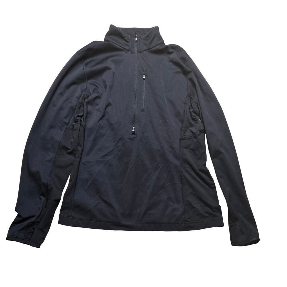 Lululemon Mens Half Zip Sweater Black Large